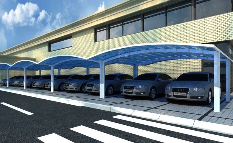 parking, carports, canopies, solar, charging   